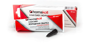 Клей для холодной сварки линолеума Homakoll S 401 с иглой для нанесения, неморозостойкий